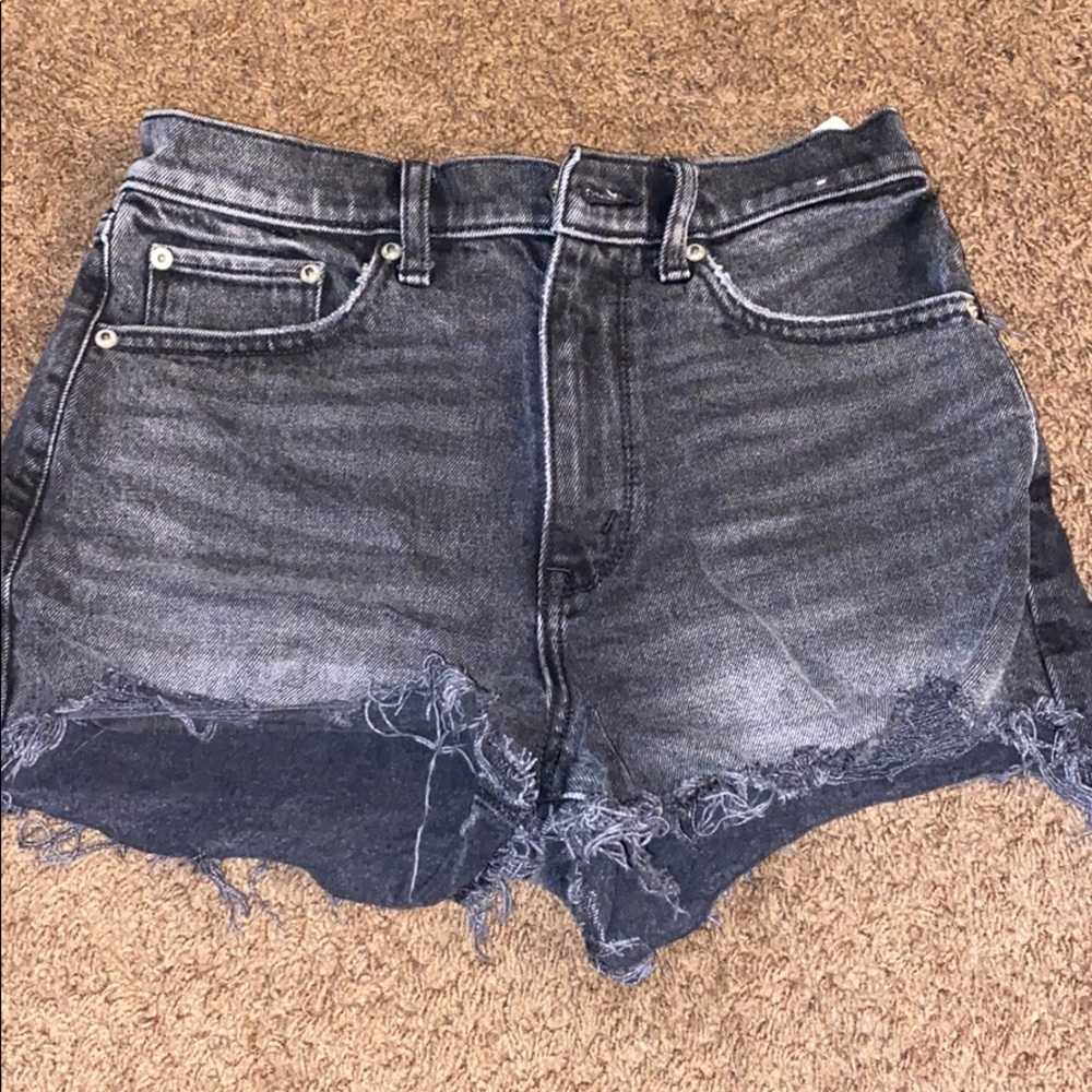 High Rise Mom Shorts